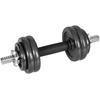 REBEL ACTIVE Adjustable dumbbells in a case 15 kg with a bar