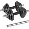 REBEL ACTIVE reguliuojamo svorio hanteliai dėkle, 20 kg, su štanga