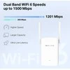 Maršrutizatorius Mercusys AX1500 Wi-Fi 6 diapazono plėstuvas | ME60X | 802.11ax | 1201 Mbit/s | Ethernet LAN (RJ-45) jungtys 1 | MU-MiMO Nr. | nėra PoE | Antenos tipas 2x išorinė