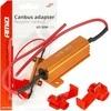 Canbus rezistorius LED lemputėms 6ohm 50w amio-04094