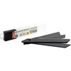 Juodų sk5 plieninių peiliukų rinkinys 100x18x0,5 mm 10 vnt. amio-04821