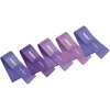 Latekso mankštos juostų rinkinys - Mini Band L, 2.3-18.2kg, 5 juostos, violetinė, REBEL ACTIVE