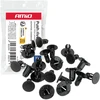 Rinkinys nitów plastikowych 20szt. amio-05027