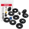 Rinkinys uniwersalnych spinek do dywaników 14 mm 4vnt. amio-05050