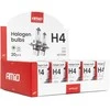 Halogeninių lempučių rinkinys H4 12V 60/55W UV filtras (E8) 20 vnt. amio-04401