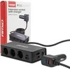 Lizdo skirstytuvas 12/24V su 3x USB-A, USB-C, QC3.0, PD3.0 148W AMIO-04836