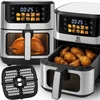 RTO A-d frytkownica beztłuszczowa duża 5,5l piekarnik 1800 w air fryer 7 programów -or1102
