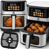 RTO A-d frytkownica beztłuszczowa duża 5,5l piekarnik 1800 w air fryer 7 programów -or1102