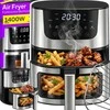 RTO Gruzdintuvė beztłuszczowa air fryer 5l piekarnik 1350w 10 trybów airfryer- or1353