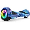 RTO Hoverboard 10' cali Riedlentė elektrinė led deska głośniki bt 10 cali ochraniacze - mėlyna e031-2