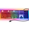 Klawiatura Klaviatūra Žaidimų klaviatūra su LED apšvietimu žaidėjams su membraniniu USB numlock