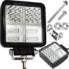 RTO halogeninis LED darbo žibintas, 177 W, prožektorius, vandeniui atsparus, 38 LED