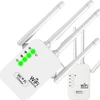RTO Mocny wzmacniacz sygnału wifi 4-anteny 300mb/s 2.4 ghz repeater zewnętrzny - er1046