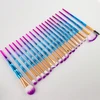 RTO Rinkinys profesjonalnych pędzli do makijażu oczu make-up komplet 20 vnt