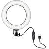 RTO Žiedinė lempa led selfie ring statyw pilot + telefono laikiklis 210cm