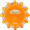 Įspėjamoji LED lemputė automobiliui, 12+3 SMD, 650 mAh, raudona, su akumuliatoriumi AMIO-04673
