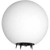 Sieninis šviestuvas Orno LUNA II sodo rutulinis šviestuvas, E27, maks. 18 W, IP65, baltas, Ω280