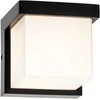 Sieninis šviestuvas Orno PROTEA LED 9W, sodo šviestuvas, 750lm, IP65, 4000K, juodas