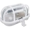 Sieninis šviestuvas Orno SOTOA, šviestuvas, E27, maks. 15 W, IP54, stiklinis gaubtas, plastikinis dangtelis, baltas