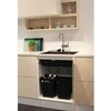 Šiukšliadėžė Avedore Plast Team 10L/33x24.6x19.2cm juoda
