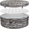 Spa ogrodowe, jacuzzi pompowane AVENLI NICE 6 osobowe 204x70 cegła