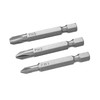 Stanley Koncówki Atsuktuvų antgalių rinkinys – „Philips“ ph1, 2, 3/50 (3 vnt.)