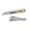 Stanley 18 mm blokuojamas peilis, 5 karbido ašmenys