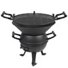 MASTER GRILL ŻELIWNY BECZKOWY MG630