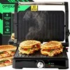Sumuštinių keptuvas Grill Grilis Panini sumuštinių kepsninė, skrudintuvas, didelė elektrinė ištraukiama 1500 W - or1332