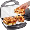 Sumuštinių keptuvas RTO Keptuvas sumuštinių skrudintuvas keraminis traškiems sumuštiniams sandwich 750 W er1223
