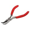 Szczypce Profesionalios lenktos replės 120 mm "micro", PVC prolinas