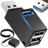 Szybki Greitas USB 3.0 šakotuvo prievado skirstytuvo USB adapteris