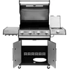 Teesa BBQ 5006 MASTER dujinis grilis - 5 degikliai - vieta cilindrui