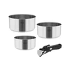 Puodų rinkinys su nuimama rankena TEESA COOK EXPERT SINGLE HAND