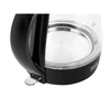 TEESA elektrinis virdulys, stiklinis, 2200 W, juodas, 1.7 L