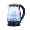 TEESA elektrinis virdulys, stiklinis, 2200 W, juodas, 1.7 L