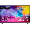 Televizorius Kruger &amp; Matz 50" UHD Google TV 5.0 DVB-T2/T/C H.265 HEVC