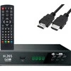 Retoo Antžeminės televizijos imtuvo dekoderis, USB 5V, „Full HD“ DVB-T2 antenos nuotolinio valdymo pultas + HDMI kabelis - ER1238