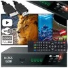 Televizorius Antžeminės televizijos imtuvo dekoderis, USB 5V, „Full HD“ DVB-T2 antenos nuotolinio valdymo pultas + HDMI kabelis - ER1238