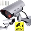 Televizorius Kamera Vaizdo stebėjimo kameros muliažas RETOO E057 su LED indikatoriumi, sidabrinė, AA baterijos