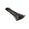 Top Tools Plastikiniai tvirtinimo dirželiai 3,6 x 300 mm, juodi, 100 vnt.