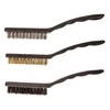 Šepečių komplektas TOP TOOLS 230 mm (varis, plienas, nailonas)