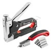 Top Tools Zszywacz Apmušalų kablių pistoletas 6-14 mm, J formos kabės, kablių išėmėjas