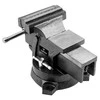 Stalo spaustuvas TOPEX 07A210, 100 mm, besisukantis, su priekalu