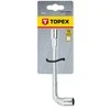 Pypkinis raktas TOPEX 13 mm (150 mm ilgio)