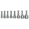 Atsuktuvo antgaliai TOPEX 1/4", 5-13 mm, 8 vnt.