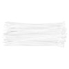Užveržimo dirželiai TOPEX 2,5mm x 200mm Balti 100 vnt.