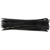 ‎Opaski Kabelių raiščiai 4,8 x 370 mm, 75 vnt., juodi