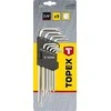 Penkiakampiai ilgieji raktai TOPEX 35D951 (9 vnt., TS10-TS50)