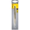 Pincetas TOPEX 32D425, tiesus, 135 mm, anglinis plienas